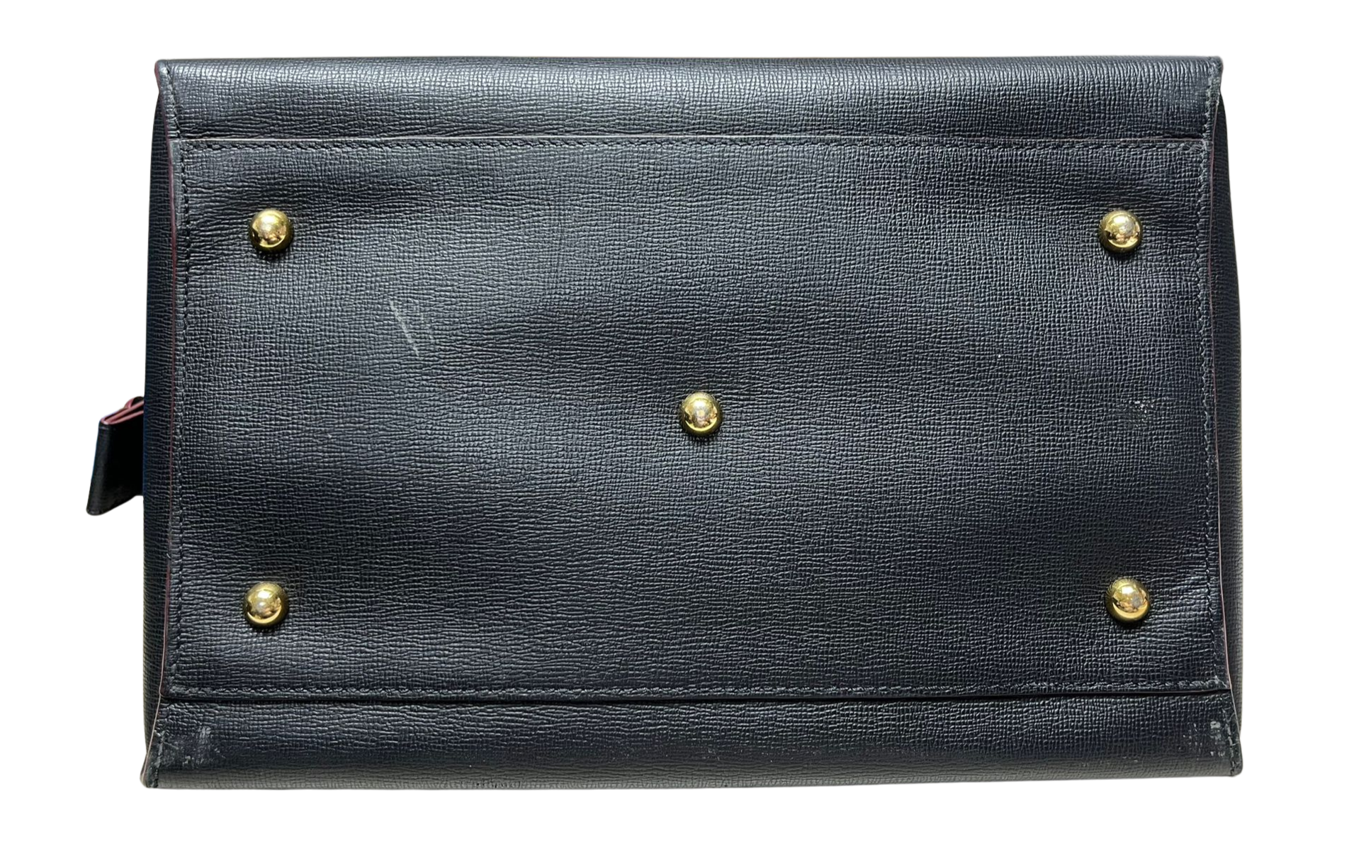 Longchamp Le Pliage Heritage Tote Black Leather