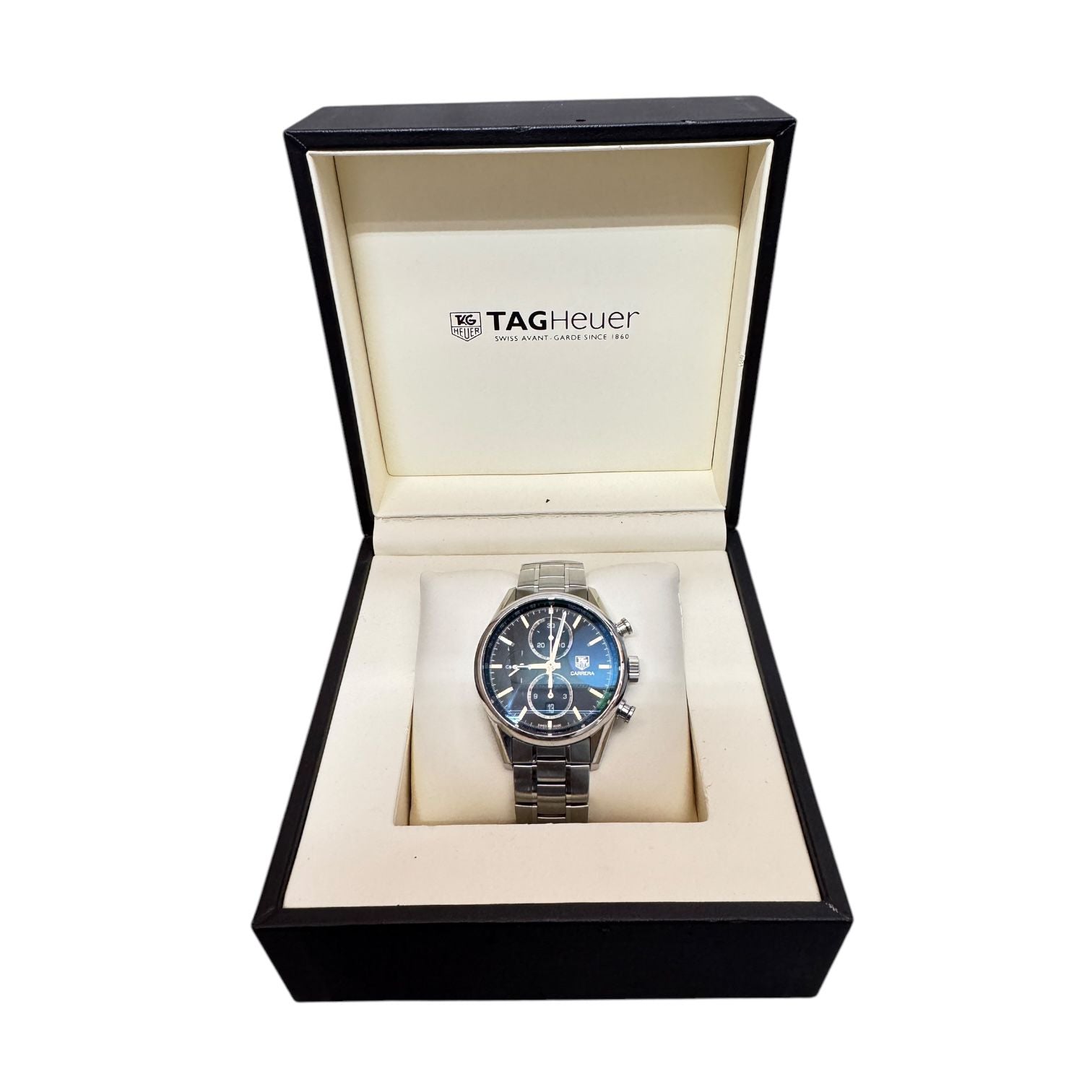 Tag Heuer Carrera Cal. 1887 ref. CAR2110 Steel bracelet Secondary image