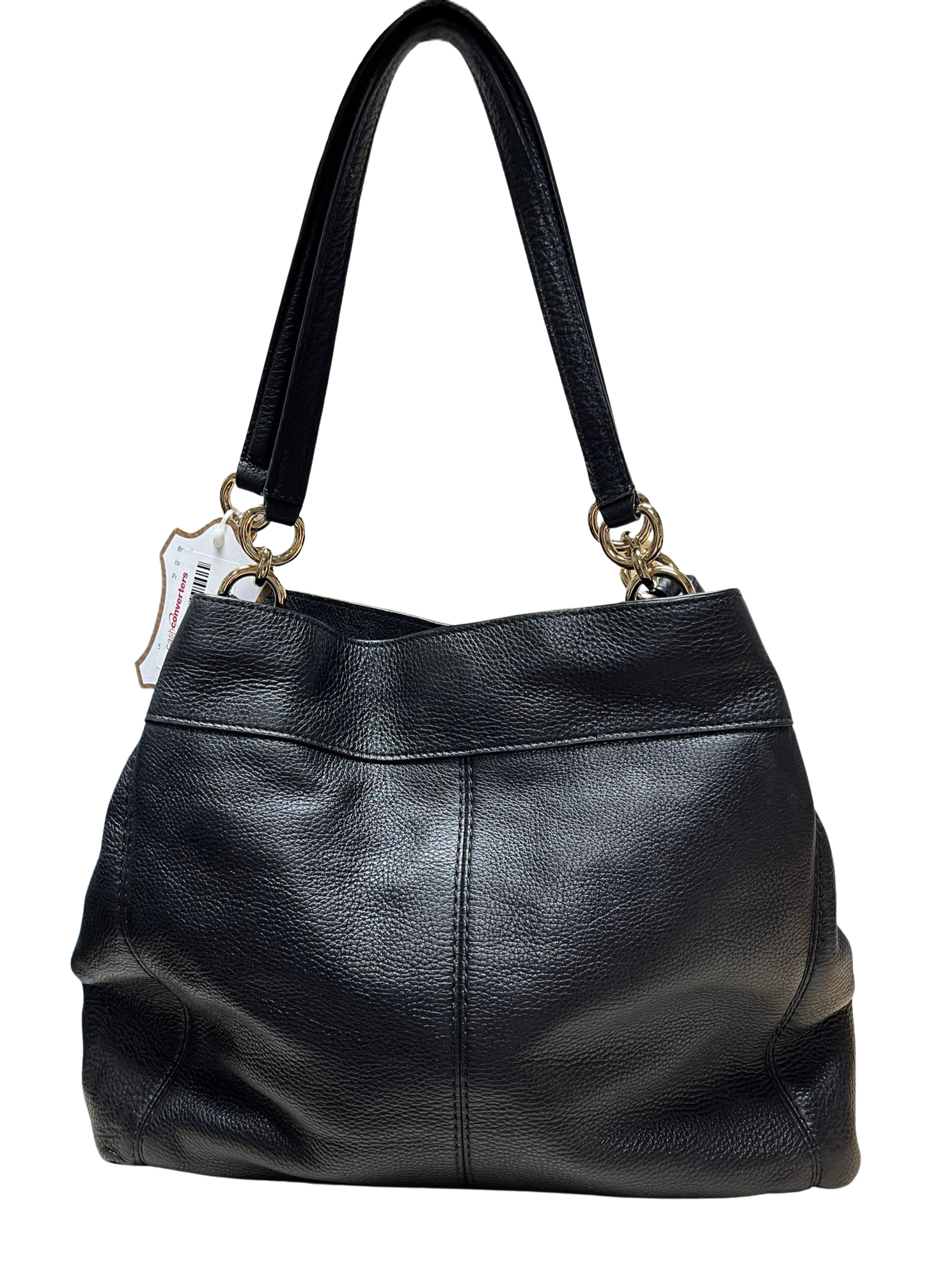 Coach Black Leather Phoebe Madison Shoulder Bag Secondary image
