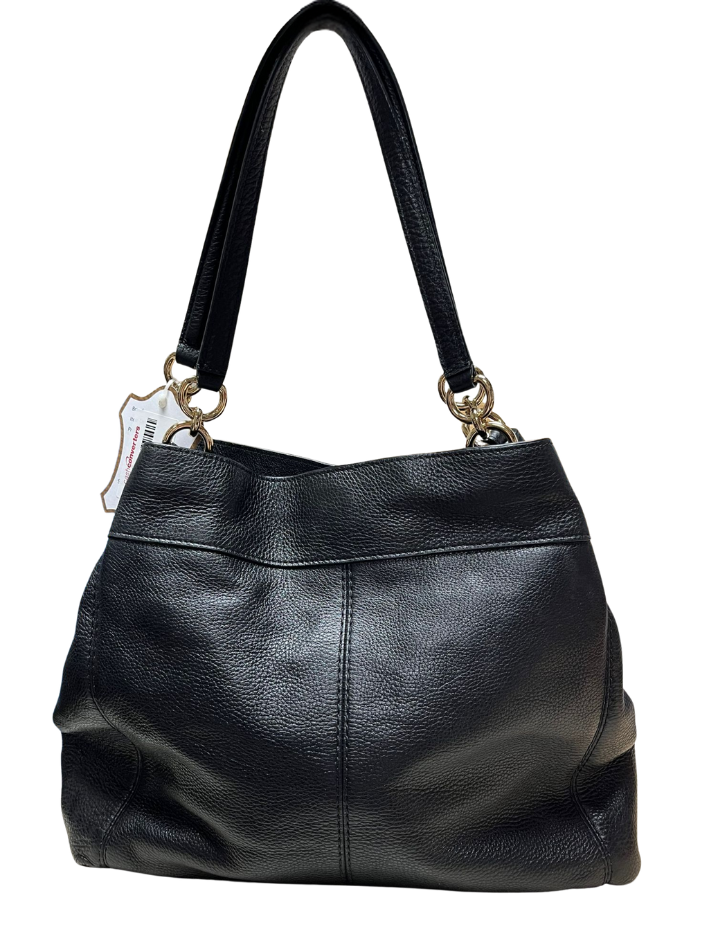 Coach Black Leather Phoebe Madison Shoulder Bag