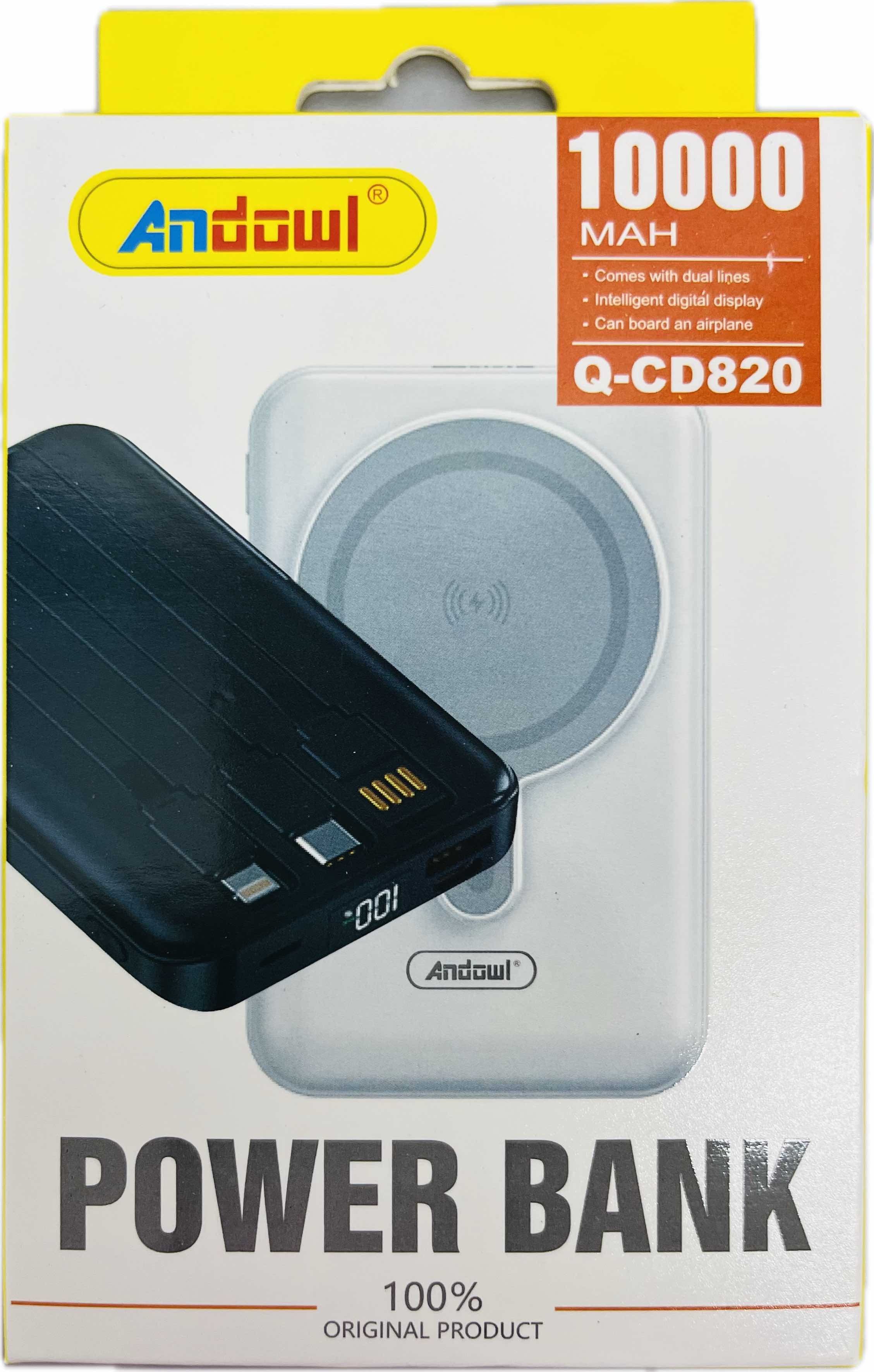 Andowl QCD820 1000MAH Power Bank Main image