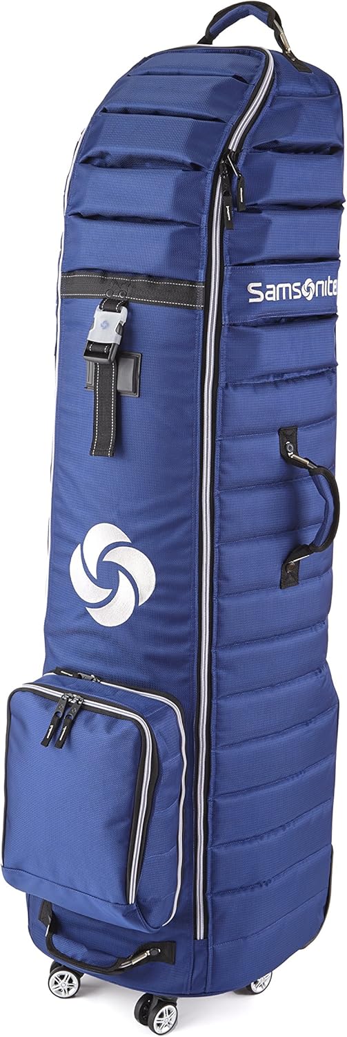Samsonite Golf Spinner Deluxe Golf Travel Cover 51in X 16in Navy Main image