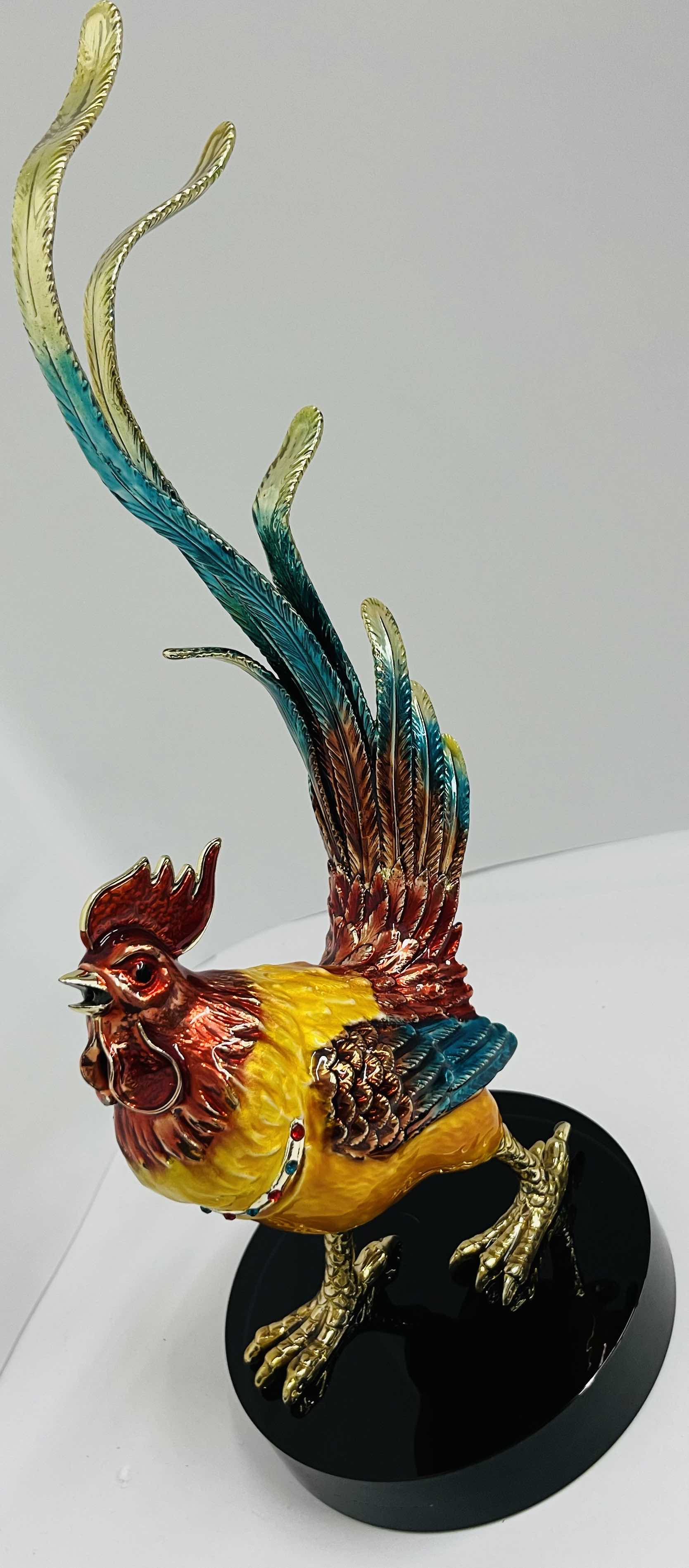 Rooster Display Brass Secondary image