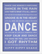 Poster Hub Dance Children Motivational Art Decor