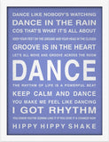 Poster Hub Dance Children Motivational Art Decor