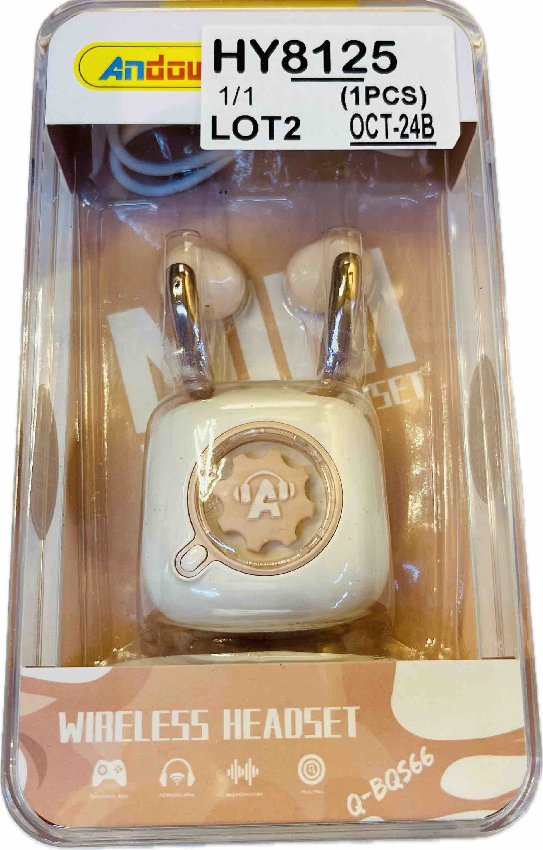Wireless Headset-ANDOWL /QBQ566 Main image