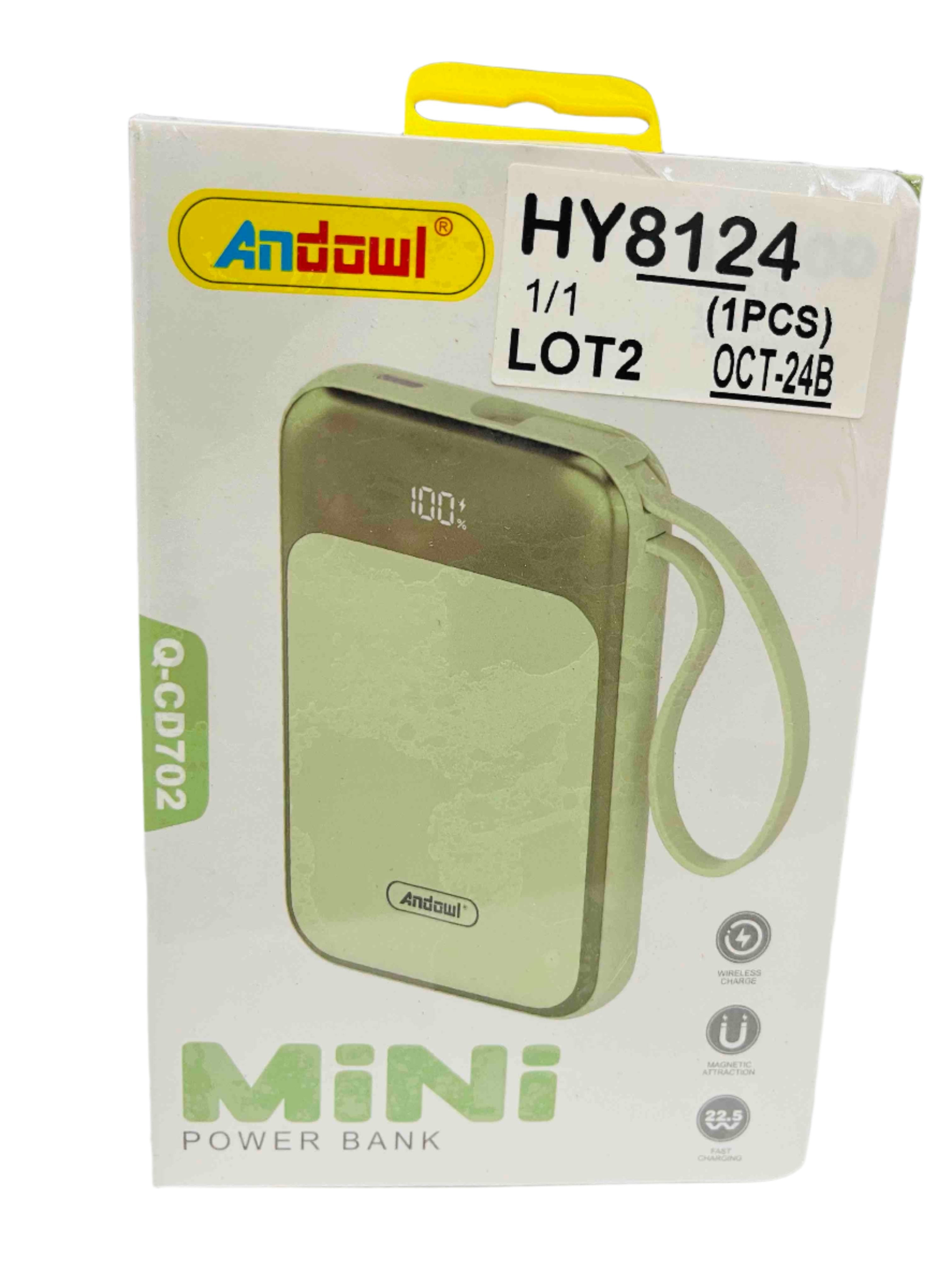 Mini Power Bank-15000mAh/ANDOWL/QCD702 Main image