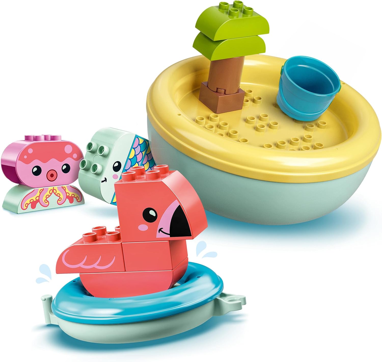 LEGO DUPLO 10966 Bath Time Fun Floating Animal Island Main image