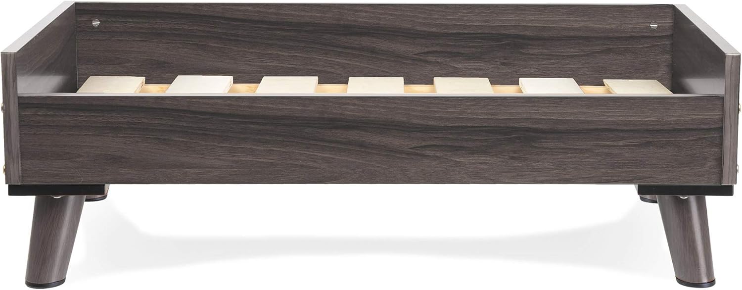 Furhaven Elevated Dog Bed Frame for 30in X 20in Medium Dog Bed Gray Wash Medium Main image