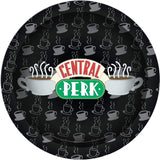 Silver Buffalo FRD2015T Warner Bros Friends Central Perk Logo Party Tableware Set 60Piece