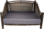 Iconic Pet Maharaja Rattan Pet Day Bed
