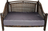 Iconic Pet Maharaja Rattan Pet Day Bed