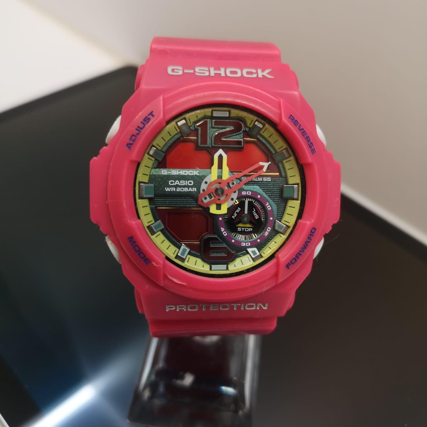 Casio G-Shock GA-310 Pink Analog Digital Watch Main image