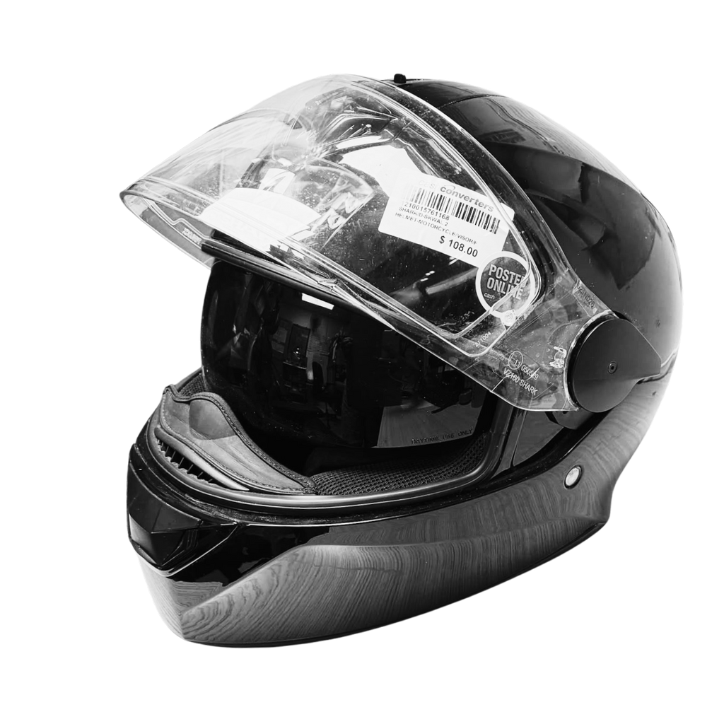 Shark D Skwal 2 Full Face Motorcycle Helmet Black