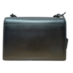Saint Laurent Medium Monogram Monochrome Sunset Bag Black Calfskin