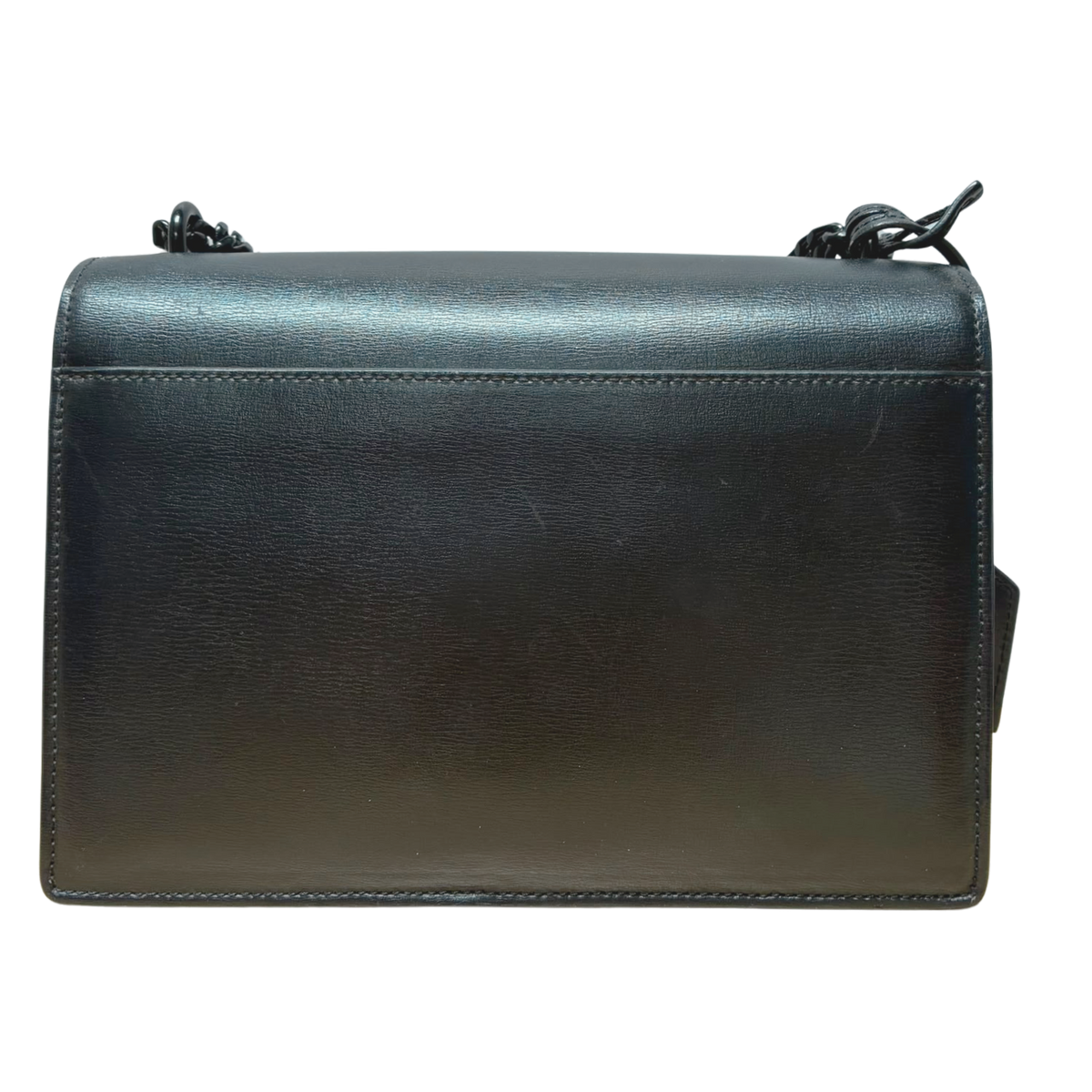 Saint Laurent Medium Monogram Monochrome Sunset Bag Black Calfskin