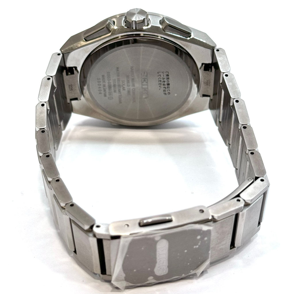 Seiko Astron SBX039 Titanium, 43mm Solar Radio Watch (JDM)