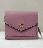 COACH Cross Grain Leather Wyn Small Wallet