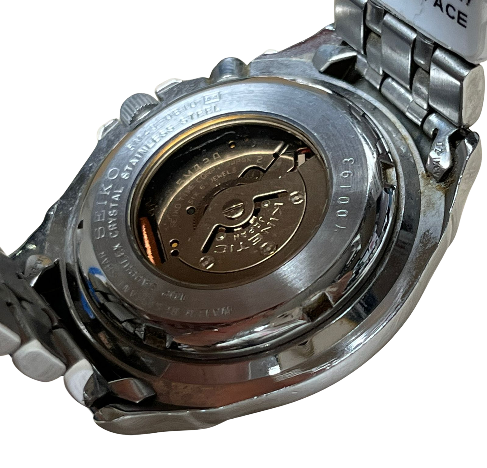 Vintage Seiko Kinetic Sports 50 5M430B10