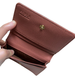 Furla Yellow Leather Card Case
