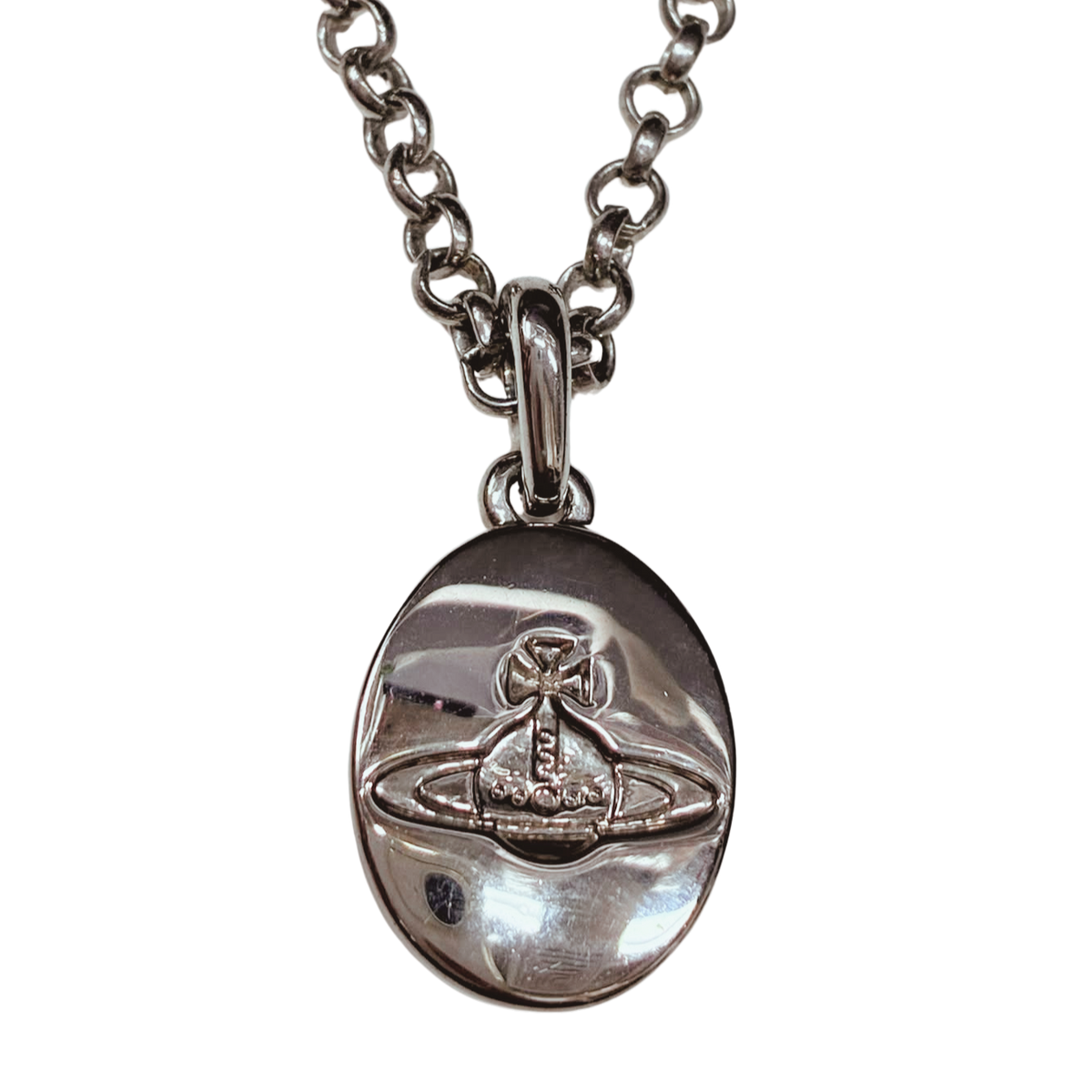Vivienne Westwood Seal Pendant Necklace 40CM