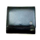 Cartier Pasha Black Leather Coin Case