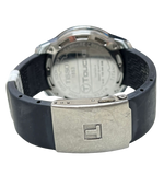Tissot T Touch II Titanium Watch Black Carbon Fiber Dial Rubber Strap