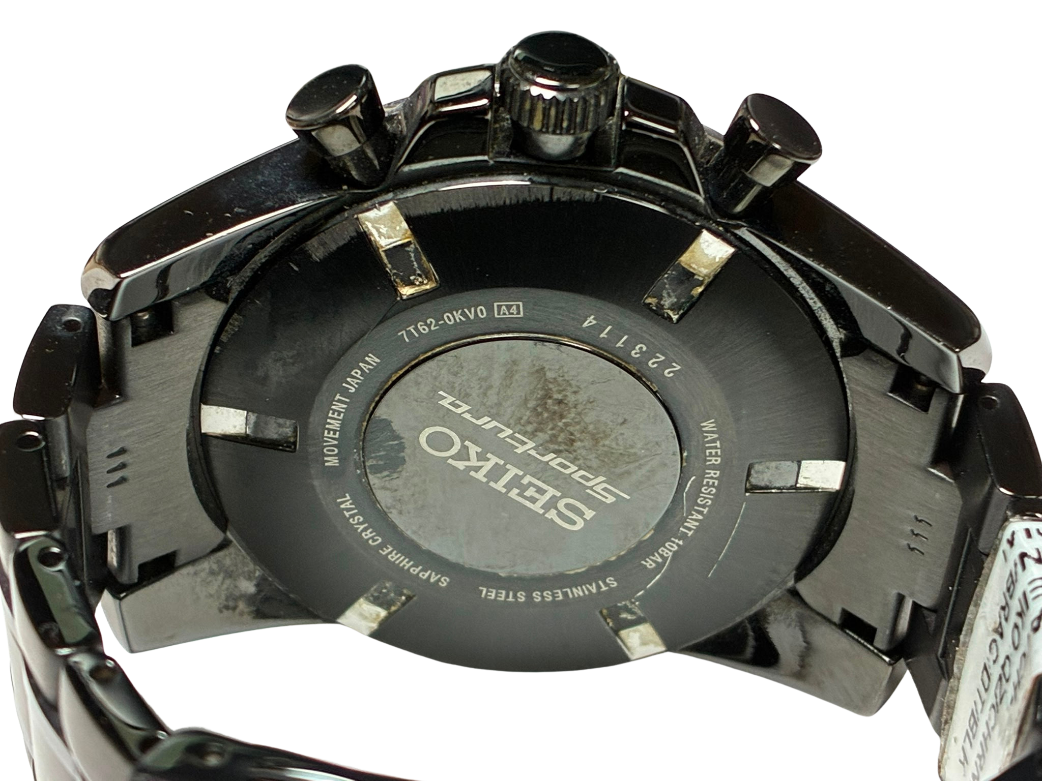 Seiko Sportura SNAE77P1 Alarm Chronograph Watch Secondary image
