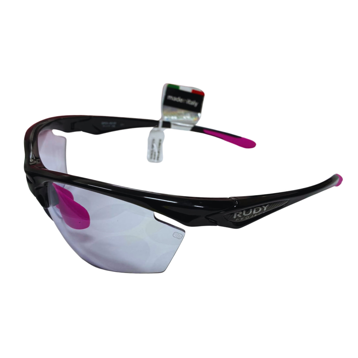 Rudy Project SP2373420000 Stratofly Sunglasses Black Gloss Pink Frame ImpactX Photochromic 2 Black Lenses Secondary image