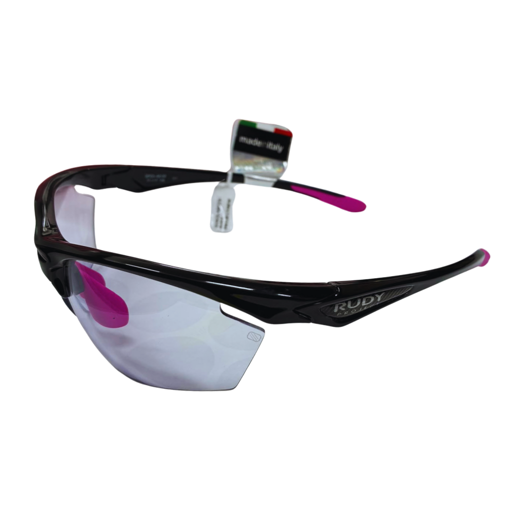 Rudy Project SP2373420000 Stratofly Sunglasses Black Gloss Pink Frame ImpactX Photochromic 2 Black Lenses