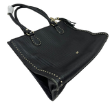 Braun Buffel Leather Shoulder Bag Black
