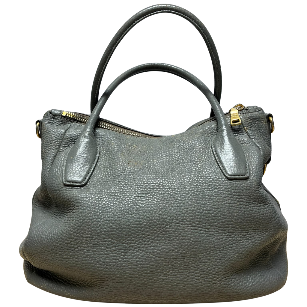 Prada Vitello Daino Hobo Tote