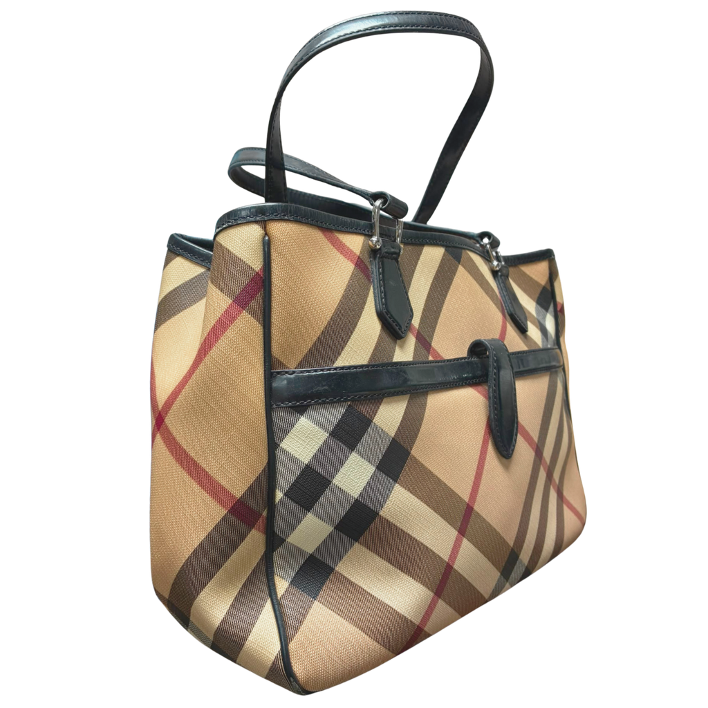 Burberry Nova Check Tote Bag