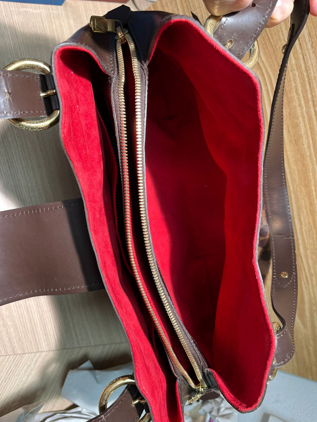Louis Vuitton 2011 Leather Sistina Shoulder Bag