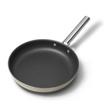 Smeg CKFF3001CRM Non-Stick Frying Pan, 30cm, Cream