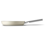 Smeg CKFF3001CRM Non-Stick Frying Pan, 30cm, Cream