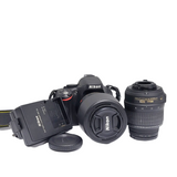 Nikon D5100 16.2Megapixels DSLR DX Nikkor 55-200mm 1:4-5.6G Lens