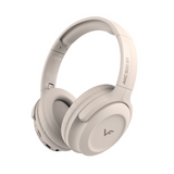 Vinnfier ANC 500 BT Wireless Bluetooth Active Noise-Cancelling Over-Ear Headphone Beige