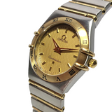 Omega Constellation Ref: 795.1202 Half Gold Quartz Watch 25mm