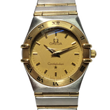 Omega Constellation Ref: 795.1202 Half Gold Quartz Watch 25mm