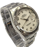 Rolex Ref: 16264 Turn-O-Graph Automatic Cream Computer Dial Watch 36mm