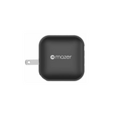 Mazer M-G70W-V5-BK GaNPrestige 70W GaN Wall Charger with 4 Travel Pins - Black