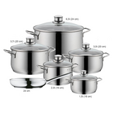 WMF Diadem Cookware Set, 6-piece
