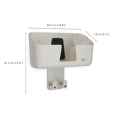 Joseph Joseph 50043 IronHub Wall-mounted Ecru Iron Storage Caddy