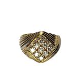 850YG D9 Men's Diamond Ring