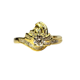 18KYG Diamond Ring