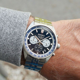 Seiko Chronograph SSB427P1 Quartz Reverse Panda Watch 41.5mm