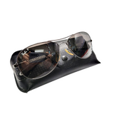 Ray-Ban RB8301 Carbon Fibre Polarized Aviator Sunglasses