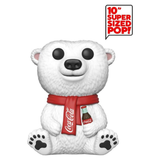 Funko Coca Cola Polar Bear Super Sized 10" POP Vinyl Figurine Limited Edition #59