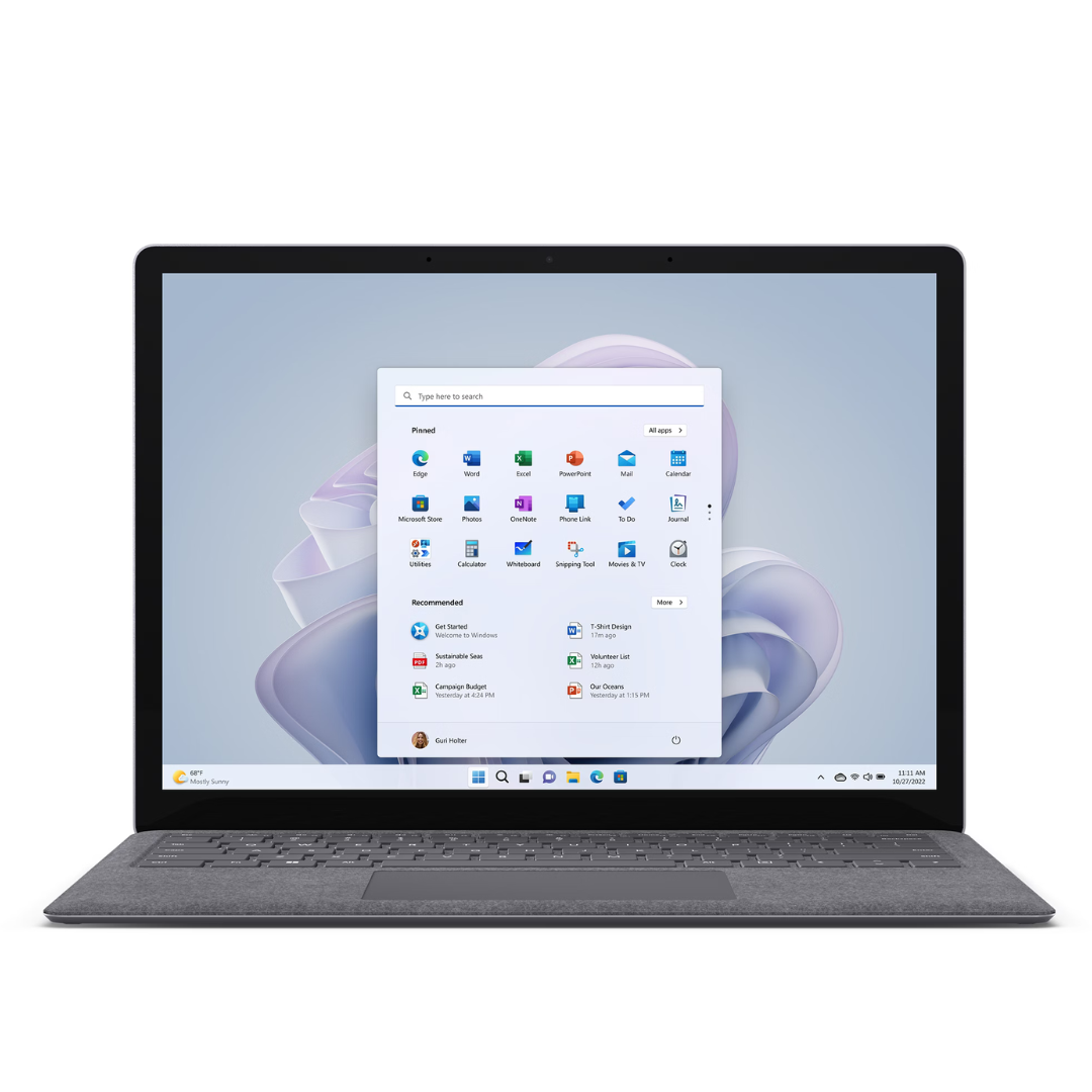 Microsoft Surface Laptop 5 CoreI7-1255U 16GB RAM 512GB SSD Win11 Home Main image